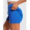 imageCRZ YOGA Butterluxe Skirts for Women High Waisted A Line Tennis Golf Athletic Casual Skorts with PocketsSparkle Blue
