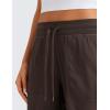 imageCRZ YOGA Lightweight Casual Cargo Pants for Women 30quot Adjustable Ruched Straight Leg Work Travel Workout Athletic Hiking PantHot Fudge Brown
