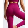 imageCRZ YOGA Womens Butterluxe Cross Waist Workout Leggings 28quot  V Crossover High Waisted Gym Athletic Yoga LeggingsMagenta Purple