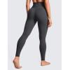 imageCRZ YOGA Womens Butterluxe Cross Waist Workout Leggings 28quot  V Crossover High Waisted Gym Athletic Yoga LeggingsMysterious Grey