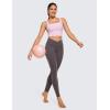 imageCRZ YOGA Womens Butterluxe Cross Waist Workout Leggings 28quot  V Crossover High Waisted Gym Athletic Yoga LeggingsTornado Grey