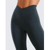 imageCRZ YOGA Womens Butterluxe Cross Waist Workout Leggings 28quot  V Crossover High Waisted Gym Athletic Yoga LeggingsTrue Navy
