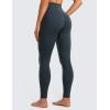 imageCRZ YOGA Womens Butterluxe Cross Waist Workout Leggings 28quot  V Crossover High Waisted Gym Athletic Yoga LeggingsTrue Navy