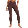 imageCRZ YOGA Womens Butterluxe Cross Waist Workout Leggings 28quot  V Crossover High Waisted Gym Athletic Yoga LeggingsTaupe