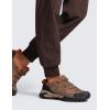 imageCRZ YOGA Casual Workout Jogger for Women 285quot  Tapered Lightweight Stretch Athletic Outdoor Pants with PocketsHot Fudge Brown