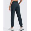 imageCRZ YOGA Casual Workout Jogger for Women 285quot  Tapered Lightweight Stretch Athletic Outdoor Pants with PocketsTrue Navy