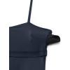 imageCRZ YOGA Womens Butterluxe Tennis Dress Spaghetti Strap Casual Athletic Sports Outfits with Builtin Shorts and BrasTrue Navy