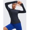 imageCRZ YOGA Womens Cloudweight Long Sleeve Workout Tops Lightweight Athletic Basic Shirts Soft Casual TShirt with Thumb HoleTrue Navy