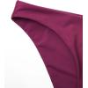 imageCRZ YOGA Womens Bikini Bottom Low Waisted Bathing Swimsuit Shorts Cheeky Swim BriefsFuchsia