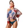 imageCRZ YOGA Womens Bikini Bottom Low Waisted Bathing Swimsuit Shorts Cheeky Swim BriefsInsignia Blue