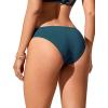 imageCRZ YOGA Womens Bikini Bottom Low Waisted Bathing Swimsuit Shorts Cheeky Swim BriefsInsignia Blue