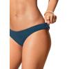 imageCRZ YOGA Womens Bikini Bottom Low Waisted Bathing Swimsuit Shorts Cheeky Swim BriefsInsignia Blue