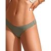 imageCRZ YOGA Womens Bikini Bottom Low Waisted Bathing Swimsuit Shorts Cheeky Swim BriefsLight Army Green