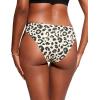 imageCRZ YOGA Womens Bikini Bottom Low Waisted Bathing Swimsuit Shorts Cheeky Swim BriefsPrimulin Leopard Print