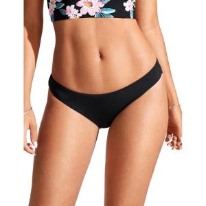 imageCRZ YOGA Womens Bikini Bottom Low Waisted Bathing Swimsuit Shorts Cheeky Swim BriefsBlack