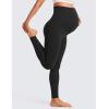 imageCRZ YOGA Butterluxe Extra Long Maternity Leggings for Tall Women 30 Workout Yoga Lounge Pants Over The Belly Pregnancy SoftBlack