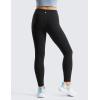 imageCRZ YOGA Girls Butterluxe Full Length Athletic Leggings  Kids High Waist Lounge Pants Active Dance Running Yoga TightsBlack