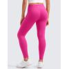 imageCRZ YOGA Girls Butterluxe Full Length Athletic Leggings  Kids High Waist Lounge Pants Active Dance Running Yoga TightsHibiscus Purple
