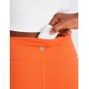 imageCRZ YOGA Girls Butterluxe Full Length Athletic Leggings  Kids High Waist Lounge Pants Active Dance Running Yoga TightsNeon Orange