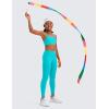 imageCRZ YOGA Girls Butterluxe Full Length Athletic Leggings  Kids High Waist Lounge Pants Active Dance Running Yoga TightsNeon Spectral Blue