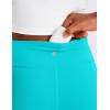 imageCRZ YOGA Girls Butterluxe Full Length Athletic Leggings  Kids High Waist Lounge Pants Active Dance Running Yoga TightsNeon Spectral Blue
