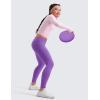 imageCRZ YOGA Girls Butterluxe Full Length Athletic Leggings  Kids High Waist Lounge Pants Active Dance Running Yoga TightsRoyal Lilac