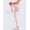 imageCRZ YOGA Girls Butterluxe Full Length Athletic Leggings  Kids High Waist Lounge Pants Active Dance Running Yoga TightsStrawberry Pink