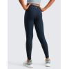 imageCRZ YOGA Girls Butterluxe Full Length Athletic Leggings  Kids High Waist Lounge Pants Active Dance Running Yoga TightsTwilight Blue