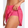 imageCRZ YOGA High Waisted Dolphin Athletic Running Shorts for Women 3quot High Split Comfy Mesh Liner for Gym Workout TrackLip Gloss Pink