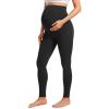imageCRZ YOGA Butterluxe Extra Long Maternity Leggings for Tall Women 30 Workout Yoga Lounge Pants Over The Belly Pregnancy SoftBlack