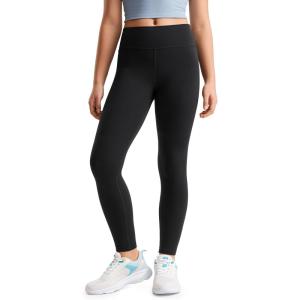 imageCRZ YOGA Girls Butterluxe Full Length Athletic Leggings  Kids High Waist Lounge Pants Active Dance Running Yoga TightsBlack