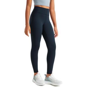 imageCRZ YOGA Girls Butterluxe Full Length Athletic Leggings  Kids High Waist Lounge Pants Active Dance Running Yoga TightsTwilight Blue