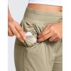 imageCRZ YOGA Lightweight Straight Leg Workout Pants for Women Casual Ruched Work Gym Athletic Joggers with PocketsKhali Barley