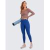 imageCRZ YOGA Butterluxe Long Sleeve Crop Tops for Women Slim Fit Workout Shirts Cropped Athletic Gym TShirtsMauve