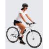 imageCRZ YOGA Seamless Workout Tops for Women Short Sleeve Athletic Tees Breathable Gym Running Yoga ShirtsWhite