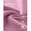 imageCRZ YOGA SoftAura Half Zip Sweatshirt for Women Long Sleeve Pullover Workout Casual Funnel Neck Tops with PocketVelvet Dust