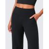 imageCRZ YOGA Womens Butterlift High Waisted Wide Leg Pants with Pockets 29quot31quot33quot  Yoga Lounge Buttery Soft Comfy CasualBlack