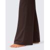 imageCRZ YOGA Womens Butterlift High Waisted Wide Leg Pants with Pockets 29quot31quot33quot  Yoga Lounge Buttery Soft Comfy CasualHot Fudge Brown