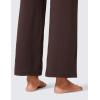 imageCRZ YOGA Womens Butterlift High Waisted Wide Leg Pants with Pockets 29quot31quot33quot  Yoga Lounge Buttery Soft Comfy CasualHot Fudge Brown