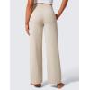imageCRZ YOGA Womens Butterlift High Waisted Wide Leg Pants with Pockets 29quot31quot33quot  Yoga Lounge Buttery Soft Comfy CasualMojave Tan
