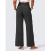 imageCRZ YOGA Womens Butterlift High Waisted Wide Leg Pants with Pockets 29quot31quot33quot  Yoga Lounge Buttery Soft Comfy CasualMysterious Grey