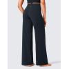 imageCRZ YOGA Womens Butterlift High Waisted Wide Leg Pants with Pockets 29quot31quot33quot  Yoga Lounge Buttery Soft Comfy CasualTrue Navy