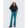 imageCRZ YOGA Womens Fleece Lined Flare Leggings 31quot Bootcut Yoga Pants Tummy Control Winter Thermal Warm Soft Casual LoungeGreen Jade
