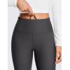 imageCRZ YOGA Womens Fleece Lined Flare Leggings 31quot Bootcut Yoga Pants Tummy Control Winter Thermal Warm Soft Casual LoungeInk Gray