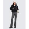 imageCRZ YOGA Womens Fleece Lined Flare Leggings 31quot Bootcut Yoga Pants Tummy Control Winter Thermal Warm Soft Casual LoungeInk Gray
