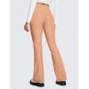imageCRZ YOGA Womens Fleece Lined Flare Leggings 31quot Bootcut Yoga Pants Tummy Control Winter Thermal Warm Soft Casual LoungeMocha Mousse