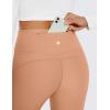imageCRZ YOGA Womens Fleece Lined Flare Leggings 31quot Bootcut Yoga Pants Tummy Control Winter Thermal Warm Soft Casual LoungeMocha Mousse