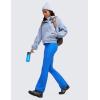 imageCRZ YOGA Womens Fleece Lined Flare Leggings 31quot Bootcut Yoga Pants Tummy Control Winter Thermal Warm Soft Casual LoungeSparkle Blue