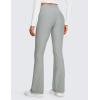imageCRZ YOGA Womens Fleece Lined Flare Leggings 31quot Bootcut Yoga Pants Tummy Control Winter Thermal Warm Soft Casual LoungeSterling
