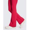 imageCRZ YOGA Womens Fleece Lined Flare Leggings 31quot Bootcut Yoga Pants Tummy Control Winter Thermal Warm Soft Casual LoungeViva Magenta